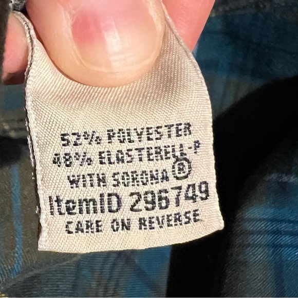 LLBean Whisper Lodge Flannel Shirt - small - Picture 5 of 6